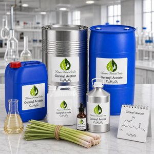 Acetato de Geranilo, Aceite Esencial Puro, Producto Químico Aromático, 100% Puro, Grado Cosmético, Ingrediente de Aromaterapia, Fabricante de Fragancias - Product Image 5