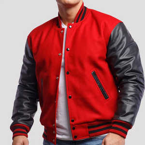Veste d'hiver décontractée pour homme OEM, logo personnalisé, veste varsity de haute qualité à manches longues pour jeunes, en vente en ligne - Product Image 6