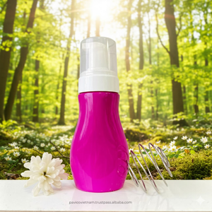 โรงงาน Pavico เวียดนาม ขวดพลาสติกใสแบบขุ่นพร้อมหัวปั๊มสำหรับโลชั่น แชมพู และสบู่เหลว ขนาด 150 มล. รับผลิตแบบ OEM - Product Image 4