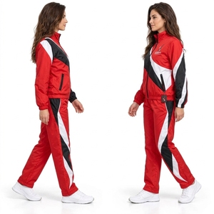 Fashion <b>Women</b> <b>Windbreaker</b> Tracksuit Lightweight <b>Windbreaker</b> Jacket Jogger Pants Set Breathable Fabric Comfortable Fit Casual - Product Image 5