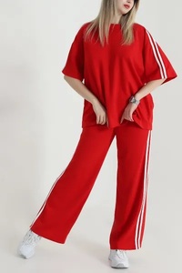 Nouveau style de survêtement décontracté 2-en-1 pour femme enceinte, grande taille, couleur unie, en tissu écologique respirant et à séchage rapide pour l'entraînement sportif - Product Image 2