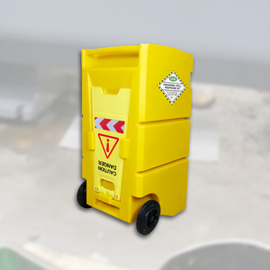 Kit Universal para Derrames de 100L con Carro con Ruedas – Kit Móvil de Respuesta a Derrames de Productos Químicos Peligrosos, Proveedor de Kits de Control de Derrames Industriales - Product Image 3