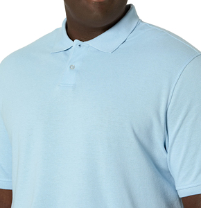 Camisa para Hombre Talla Grande, Mezcla de Poliéster/Algodón, Secado Rápido, Transpirable, Informal, Tela Piqué, Estilo Gulf, Precio Económico - Product Image 6