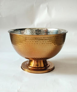 Tazón Champion al por Mayor con Forma Redonda y Acabado en Cobre, Estilo Moderno, en Venta - Product Image 3