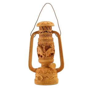 Lanterne de table électrique en métal sculpté en forme de feuille, style rétro rustique, pour décoration suspendue de salon et de maison - Product Image 4