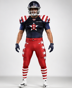 Custom American Football Uniform Set Manufacturer | Sublimated Football Jersey & Pants | OEM Private <b>Label</b> - Product Image 3