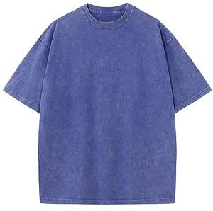 Camiseta de Hombre Personalizada, Gruesa y Resistente, 300GSM, de Alta Calidad, 100% Algodón Transpirable, Tallas Grandes, Hombros Caídos - Product Image 1