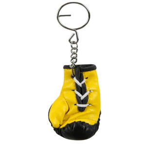 Llavero de Mini Guantes de Boxeo de Cuero PU, Recuerdo Deportivo de Gimnasio, Boxeo, Karate, Entrenamiento, Regalo Promocional de Fitness - Product Image 1