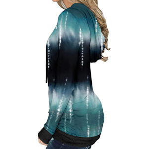 Sudaderas con capucha de talla grande para mujer, servicio OEM, sudadera con cremallera personalizada, forro polar, cómoda y a la moda. - Product Image 2