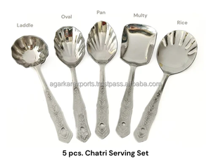 Juego de Cucharas de Servir de Acero Inoxidable de Grado de Exportación, Cucharón y Espátula de Cocina al por Mayor, Proveedor - Product Image 3