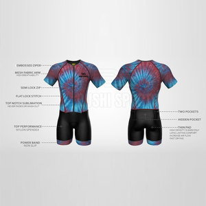 Traje de Triatlón Profesional con Tecnología de Absorción de Humedad y Durabilidad para Entrenamiento Multideportivo - Product Image 5