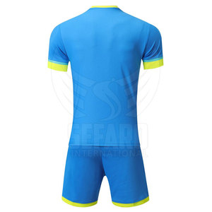 Best Selling Trendy Soccer Uniform <b>Custom</b> Design Soccer Uniform Two Piece Set Soccer Uniform - Product Image 2
