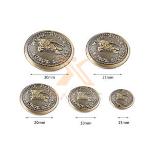 Botones de Hierro para Uniformes Ceremoniales de Nuevo Diseño con Bajo MOQ, Botones de Hierro para Uniformes Ceremoniales de Marca Privada - Product Image 5