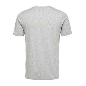 Camiseta de Hombre al por Mayor, 100% Algodón, Tejido de Punto Grueso de 200g, Cuello Redondo, Logotipo Frontal Impreso en Serigrafía, Transpirable, Holgada - Product Image 4