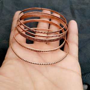 Indian Style Handmade Copper Bangle <b>Bracelet</b> Ethnic Jewelry Wholesale - Product Image 4
