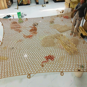 JNC Macrame Handmade Sun Sail Vietnam Boho Garden Resort Canopy Outdoor Shade Factory Direct - Product Image 5