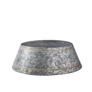 Copper Finish Hammered Christmas <b>Tree</b> Collar In Metal For Home Livingroom Festival Decorative Use <b>Tree</b> Collar <b>Stand</b> - Product Image 5