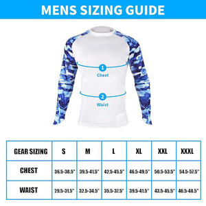 Custom <b>Compression</b> Rashguard <b>Shirt</b> for Men Mma Long Sleeve Rash Guard Tops for Adults -Chafing-for Sports & Fitness - Product Image 4
