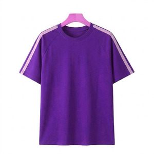 Unisex <b>Polyester</b> <b>Tshirts</b> Streetwear Soild Short Sleeved Breathable Training Quick Dry Blank T Shirts Men Cotton Customized Logo - Product Image 4