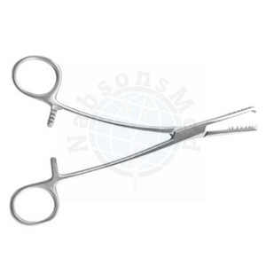 เครื่องมือผ่าตัดข้อเข่า NABSONS MED Manual Meniscal Clamp ขนาด 7 นิ้ว ทำจากเหล็กกล้าไร้สนิม ปลายทู่ สำหรับการผ่าตัดข้อเข่าและกล้ามเนื้อหัวเข่า ใช้ซ้ำได้ - Product Image 2