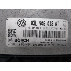 ECUs et modules informatiques de golf d'occasion 03L906018AT - Product Image 4