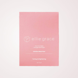มาส์กหน้าเกาหลี K-Beauty Elligrace Eli Solution Mask Soothing Whitening ผลิตในเกาหลี 350 มล. 30 แผ่น - Product Image 1