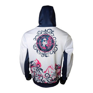 Sudadera con capucha de punto para hombre, de moda, bordada, oversize, personalizada, al por mayor, con estampado por sublimación, 100% algodón - Product Image 4