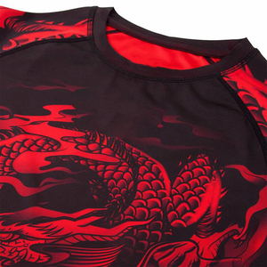 Trendy <b>Design</b> Long Sleeve Quick Dry <b>Compression</b> <b>Shirts</b> Rash Guard <b>Custom</b> Sublimation for Men's <b>Compression</b> <b>Shirts</b> - Product Image 4