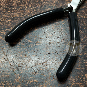 Pince à bec courbé pour bijoux, mini-outil de précision pour la fabrication et la réparation de bijoux, pince à plier les fils en acier inoxydable pour la création de bijoux - Product Image 5