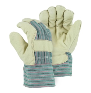 Gants de travail d'hiver de qualité supérieure certifiés CE et ISO, entièrement doublés en polaire, en cuir pleine fleur robuste - Product Image 6