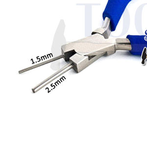 Mandrin de bobinage Nose Master 1,5 mm et 2,5 mm, Pince à boucler le fil, Outils de fabrication de bijoux DIY, Outil de raffermissement de boucles Master D - Product Image 1