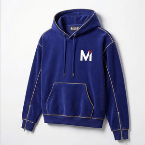 Sweat à capuche sublimé haute définition, impression graphique personnalisée, pull-over pour homme, streetwear, sweat à capuche en polaire, prix d'usine, vente en gros - Product Image 3