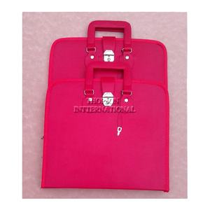 Maçonnique Regalia brodé artisanat Patch rouge cuir tissu rembourré tablier col francs-maçons couture couture broderie - Product Image 1