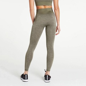 Wholesale Solid Spandex/Nylon V-Shaped Waist Quick Dry Yoga <b>Leggings</b> for <b>Women</b>-Custom Activewear Fitness Wear - Product Image 3