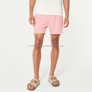 Pantalones cortos de playa de secado rápido con logotipo personalizado Pantalones cortos cargo de poliéster de alta calidad para hombres Pantalones cortos de playa - Product Image 2