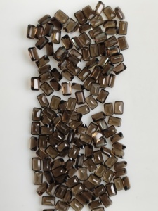 Cuarzo Ahumado Natural de 6x4MM, Forma Octogonal, Piedra Preciosa Suelta de la Mejor Calidad para Joyería - Product Image 5
