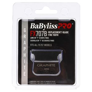 Lama di ricambio a denti fini T-Blade per rasoio da uomo FX707B in grafite, 1 pz - Product Image 1