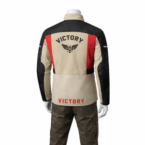 Chaqueta de Motociclismo Impermeable Personalizada para Hombre, Chaqueta Textil de Motociclismo a Prueba de Viento, Transpirable, para Aventuras - Product Image 4