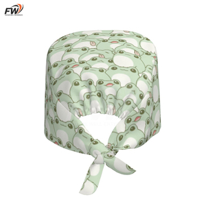 Custom Unisex <b>Scrub</b> <b>Caps</b> Surgical Hats Accessories Canvas Fabric Polyester/cotton Material Hospital Use Needle Detection - Product Image 6