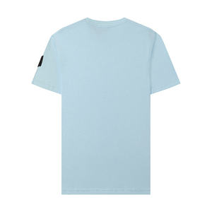 T-shirt classique à coupe régulière 100% coton uni, poids lourd, impression 3D en mousse personnalisée pour logo, T-shirt pour homme - Product Image 5