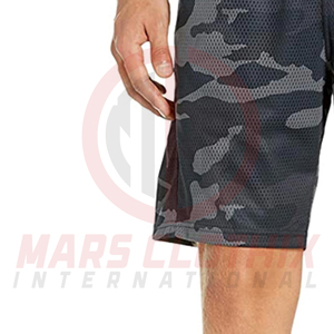 Gym Workout Fitness Sports Custom Logo Men Mesh Shorts Gym Basketball Athletic Streetwear Casual Mesh Men's Shorts - Product Image 5