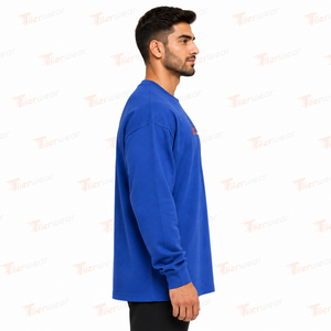 Casual <b>Mens</b> Regular Fit <b>Long</b> <b>Sleeve</b> <b>T</b> <b>Shirts</b> Smooth Cotton Jersey O-Neck Quick Dry Breathable Eco-Friendly Office <b>T</b> <b>shirts</b> - Product Image 3