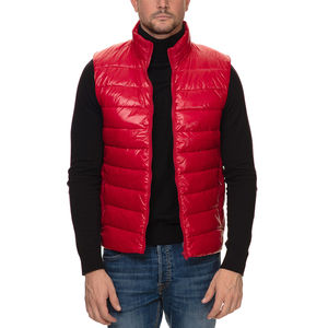 Veste matelassée sans manches pour homme, fabriquée au Pakistan, vêtements d'hiver, veste à fermeture éclair rembourrée avec technologie imperméable de couleur personnalisée - Product Image 4