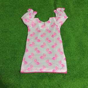Costumes Shalwar Kameez en soie décontractés pour femmes de haute qualité, nouvelle tendance, manches longues, coupe ample élégante, tenues de mariage, costumes pour petites filles - Product Image 2