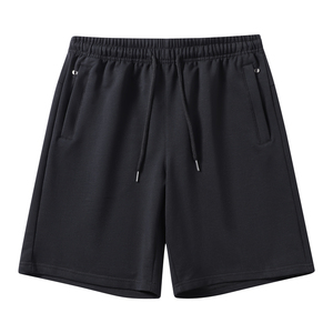 Shorts en toile pour homme, faciles à porter, tricotés, lavables à chaud, imperméables, respirants, séchage rapide, style vintage, taille élastique, nouvelle arrivée - Product Image 1
