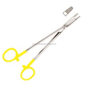 Porte-aiguilles manuel réutilisable en acier inoxydable T/C Tip Olsen-Hegar 17cm, instrument de suture, usage médical VERITAS - Product Image 4