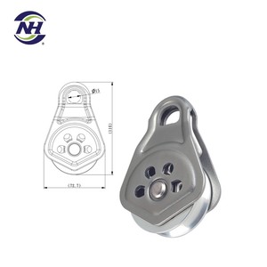 110mm zip line equipment nature <b>hike</b> <b>gear</b> rescue service rocks mountaineering supplies camping <b>accessories</b> climbing pulley - Product Image 2