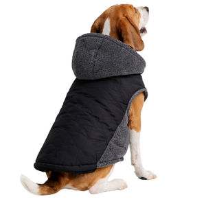 Chaquetas casuales de invierno sin mangas con botones estilo universitario, las más demandadas y más vendidas, abrigos con capucha para perros. - Product Image 2
