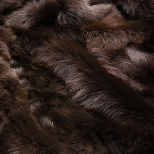 Elegant Brown Shearling Coat With Fox Fur Collar Long Sleeve Winter <b>Women's</b> <b>Jacket</b> Thick Windproof <b>Suede</b> Outerwear - Product Image 6
