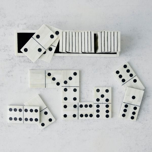 Juego de dominó ecológico con diseño de animales, juego de dominó de hueso - Product Image 3